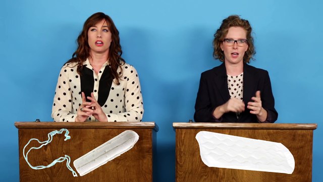 Tampons Vs. Pads