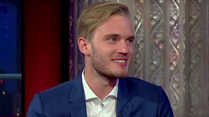 Pewdiepie Explains Swedish Swear Words On Colbert | What's Trending Now