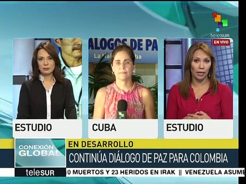 Continúan en La Habana los diálogos de paz para Colombia