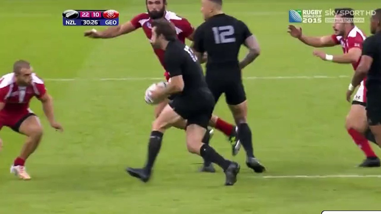 All blacks Georgia BIG HIT on conrad smith