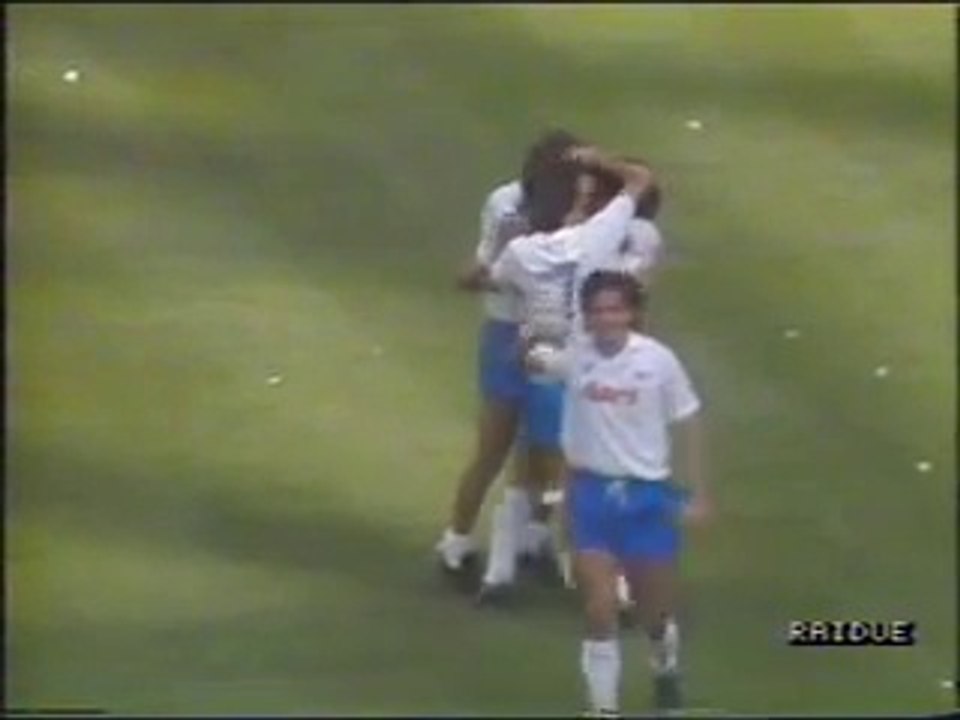 Inter vs. Napoli 1989/90: golazo CARECA (Brazilian worldclass striker)