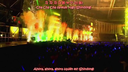 Super Junior SuperMan Sub español hangul y roman