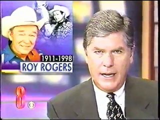 2 News Stories on the Death of Roy Rogers - July, 1998