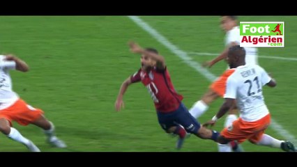 Ligue 1 : Lille 2 - Montpellier 0 (Boudebouz manque un penalty)