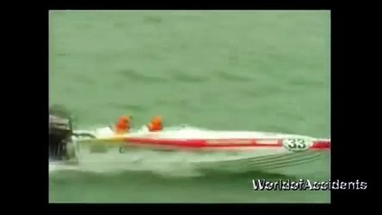 Speed boating at its worst