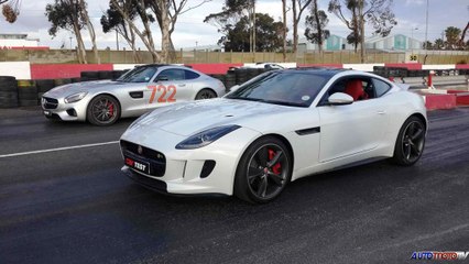 HOT RACE: Mercedes-AMG GT S vs. Jaguar F-Type R AWD