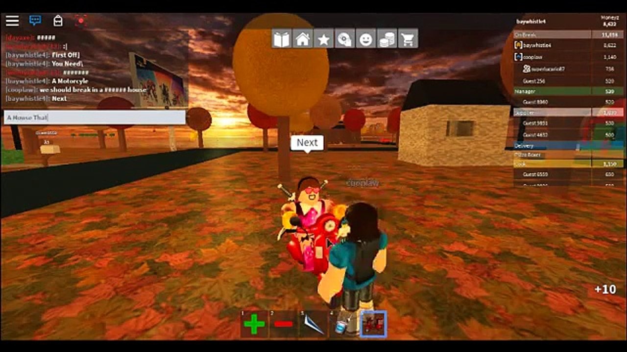 Roblox | How To Get In A Locked House | Work At Pizza Place