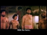 Amitabh Bachchan & his nude brothers Funny Comedy Scene - Satte Pe Satta
