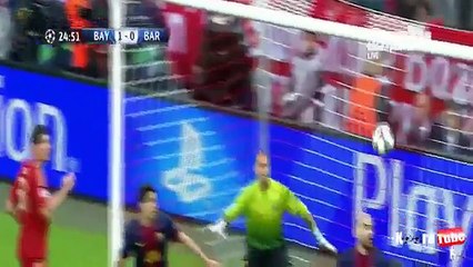 أهداف بايرن ميونخ 4-0 برشلونة [23-4-2013] نصف نهائي أبطال أوروبا (عصام الشوالي)