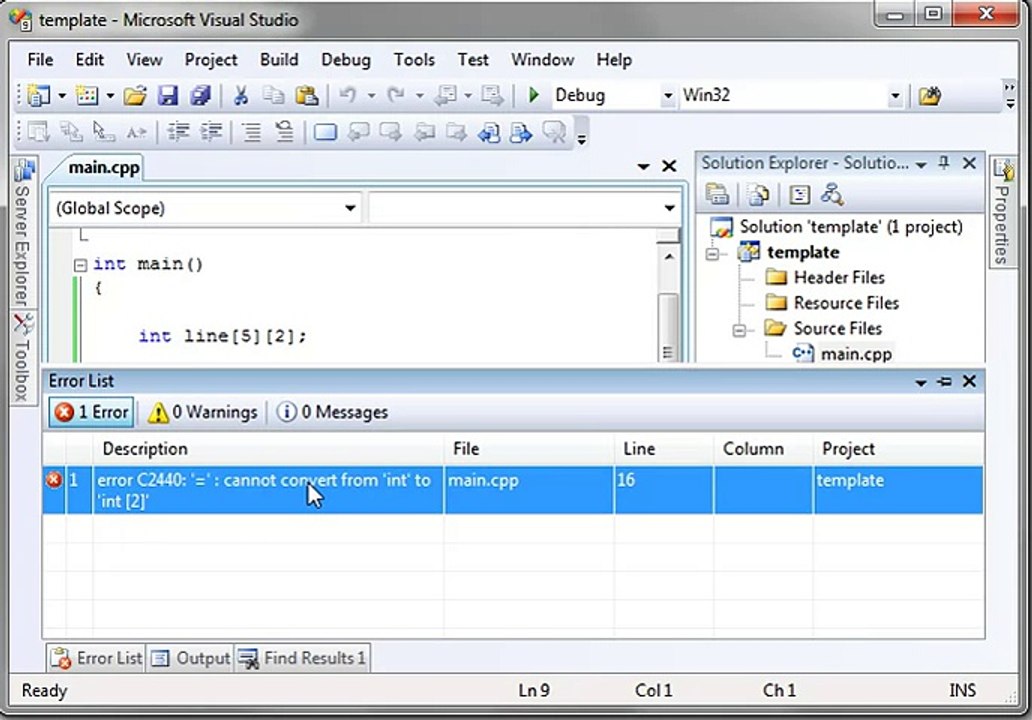 C   10 - Multidimensional arrays