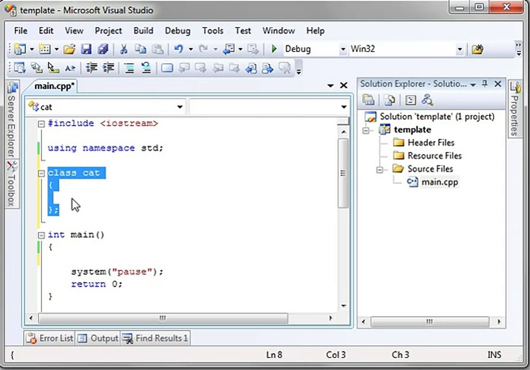 C   20 - Classes part 1