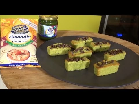 Financiers à la pistache et aux pépites de chocolat - 750 Grammes