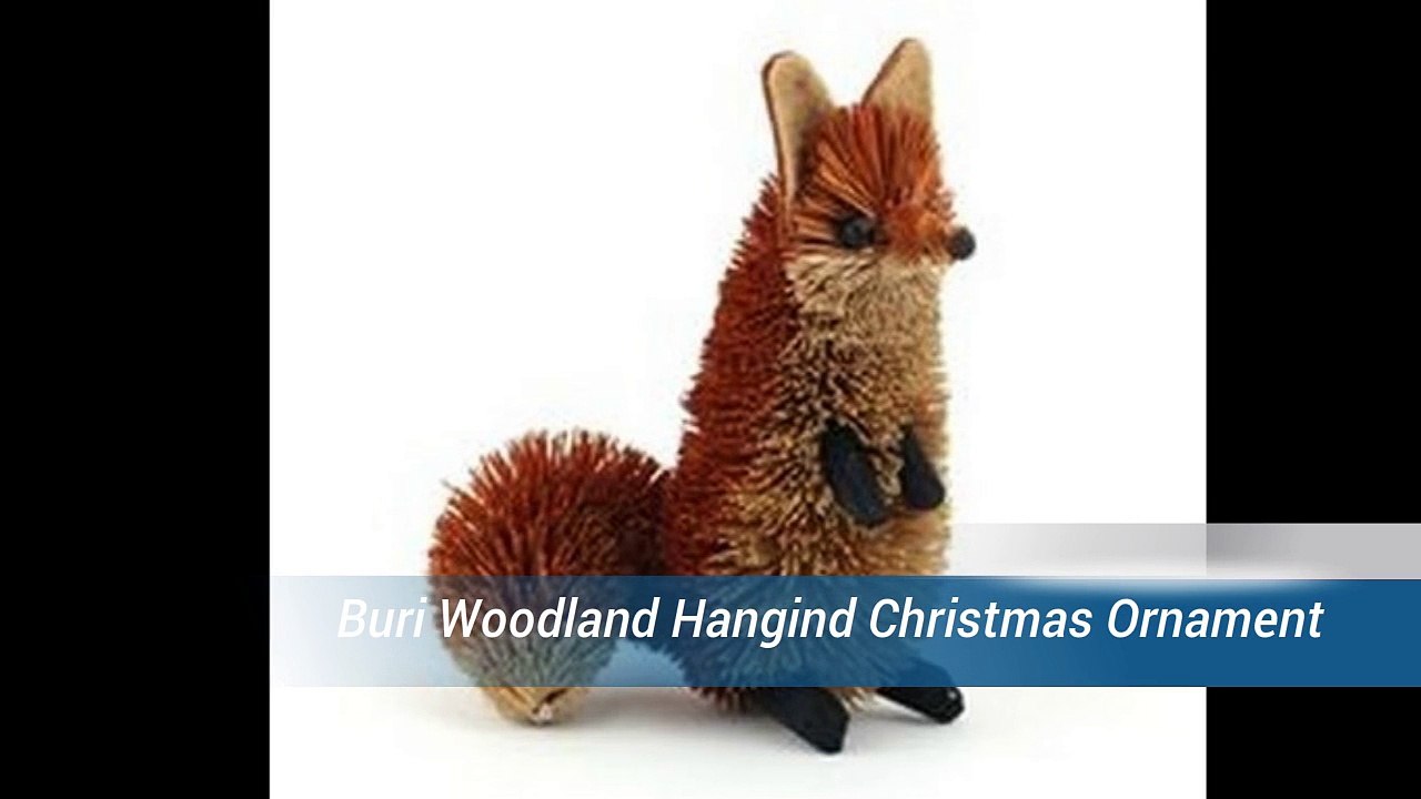 Buri Woodland Hangind Christmas Ornament
