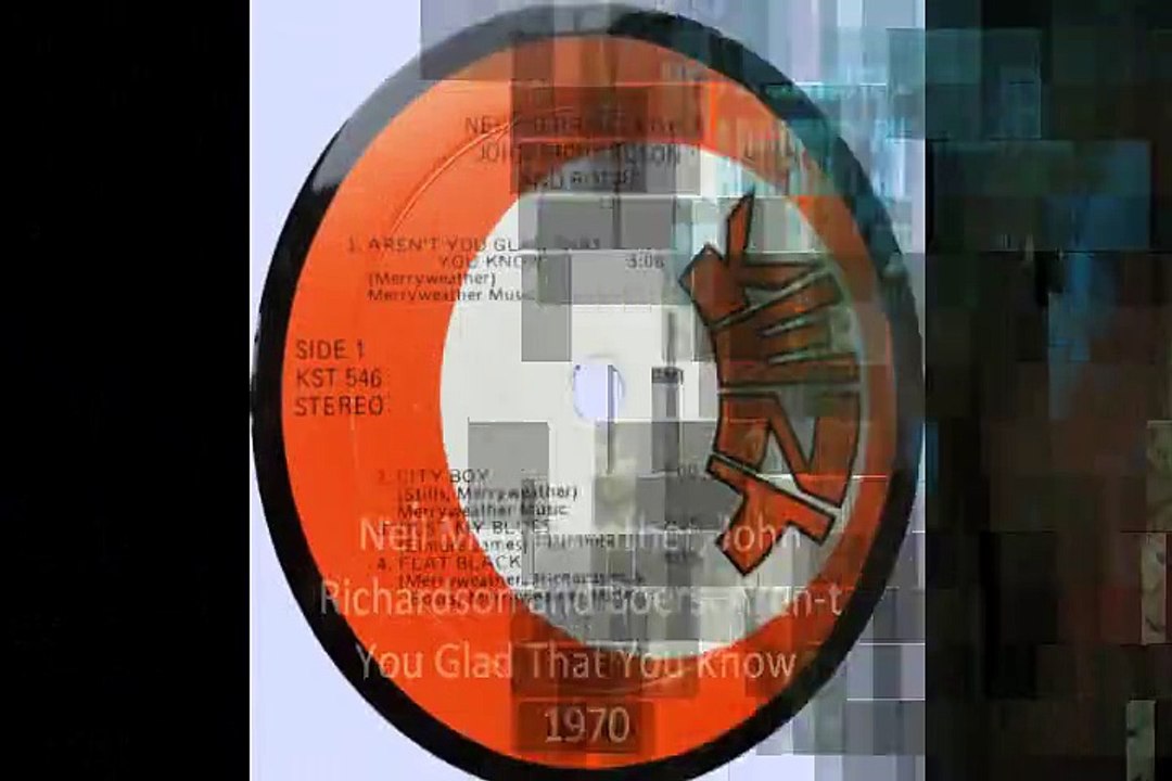 Neil Merryweather, John Richardson and Boers"Aren`t You Glad That You Know"1970 Canada Heavy Psych Blues Rock