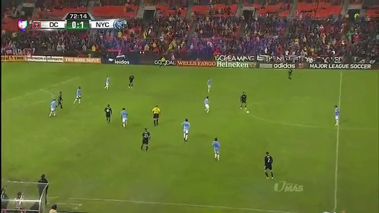 Goal Fabian Espindola  ( DC United 1 - 1 New York City)
