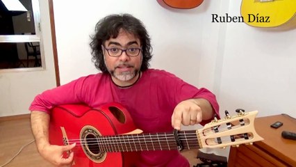 Tuning with the capo on / Modern flamenco guitar tips / Ruben Diaz / Spain