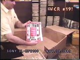 Unboxing my fancy Sony SL-HF2100 SuperBeta VCR - 1993!