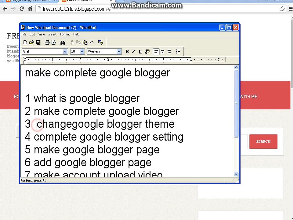 how to blogger complete setting in urdu part 5