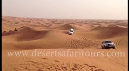 Bike Riding In Desert with Desert Safari Tours