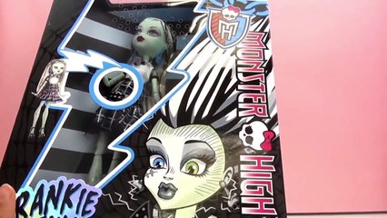 Monster High Türkçe Frankie Stein Oyuncak Bebek Tanıtımı