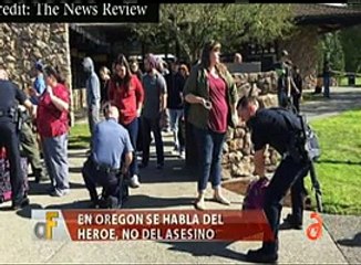 Chris Mintz, uno de los héroes del tiroteo en Oregon