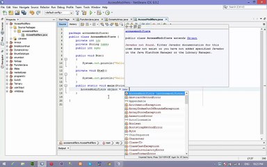 Access Modifiers and More on Classes