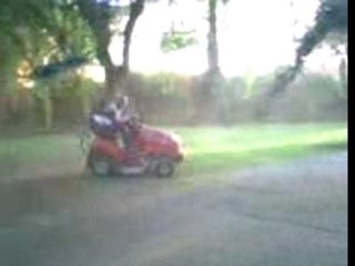 Vanas en tracteur tondeuse