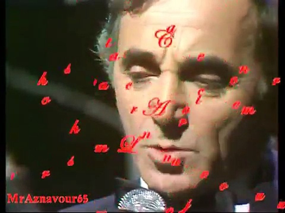 Charles Aznavour -  L'amour c'est comme un jour