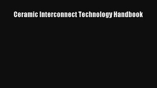 AudioBook Ceramic Interconnect Technology Handbook Download