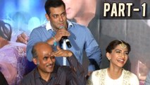 UNCUT Prem Ratan Dhan Payo Trailer Launch | Salman Khan, Sonam Kapoor | Part 1