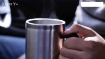 Stainless Steel  Travelling Mug with Car Adopter