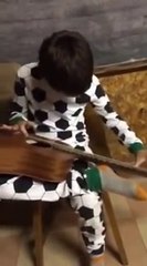 Talented Blind Kid sings BBKing Blues song in front of his Class