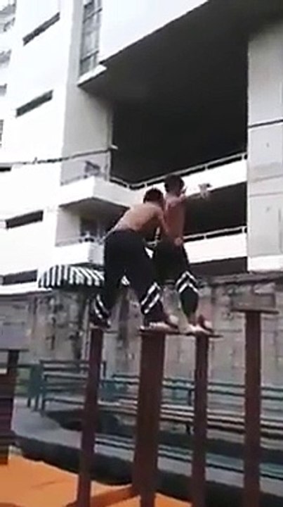 wow best kung fu both boys