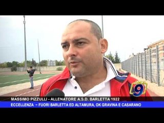 ECCELLENZA | Fuori Barletta e Altamura, ok Gravina e Casarano