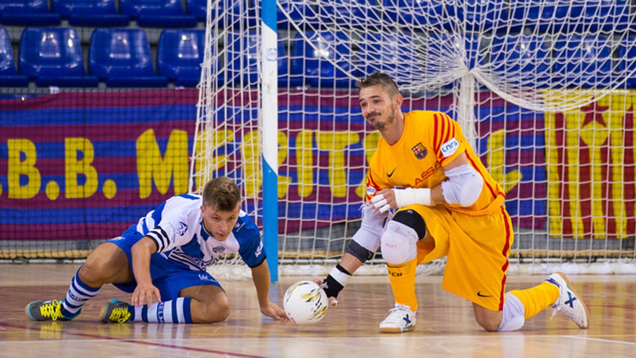 FCB Futbol Sala: Millors aturades de setembre