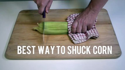 Best Way to Shuck Corn
