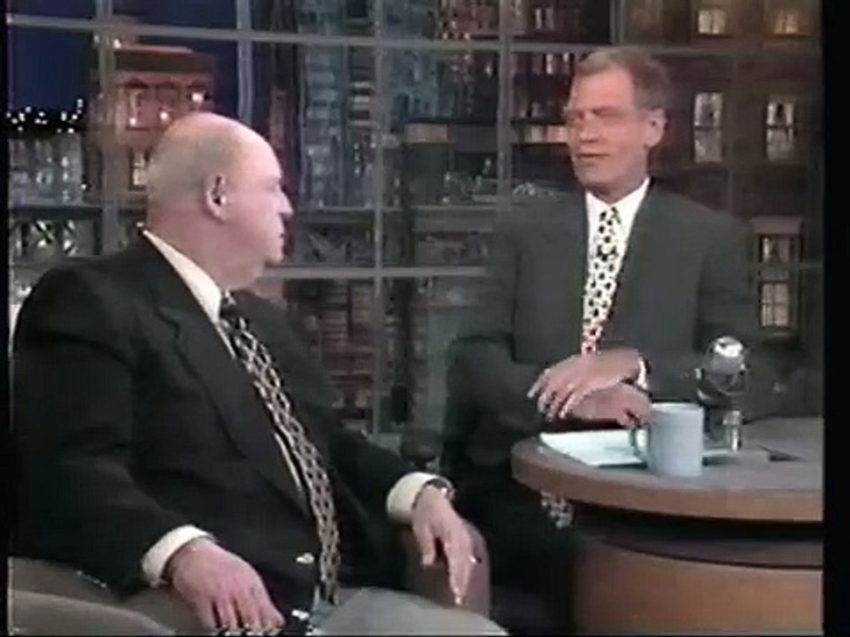Don Rickles Visits David Letterman - Jan., 1996 - part 2 of 2!!