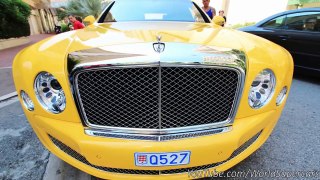 Taxi Bentley Mulsanne + Lambo Performante !