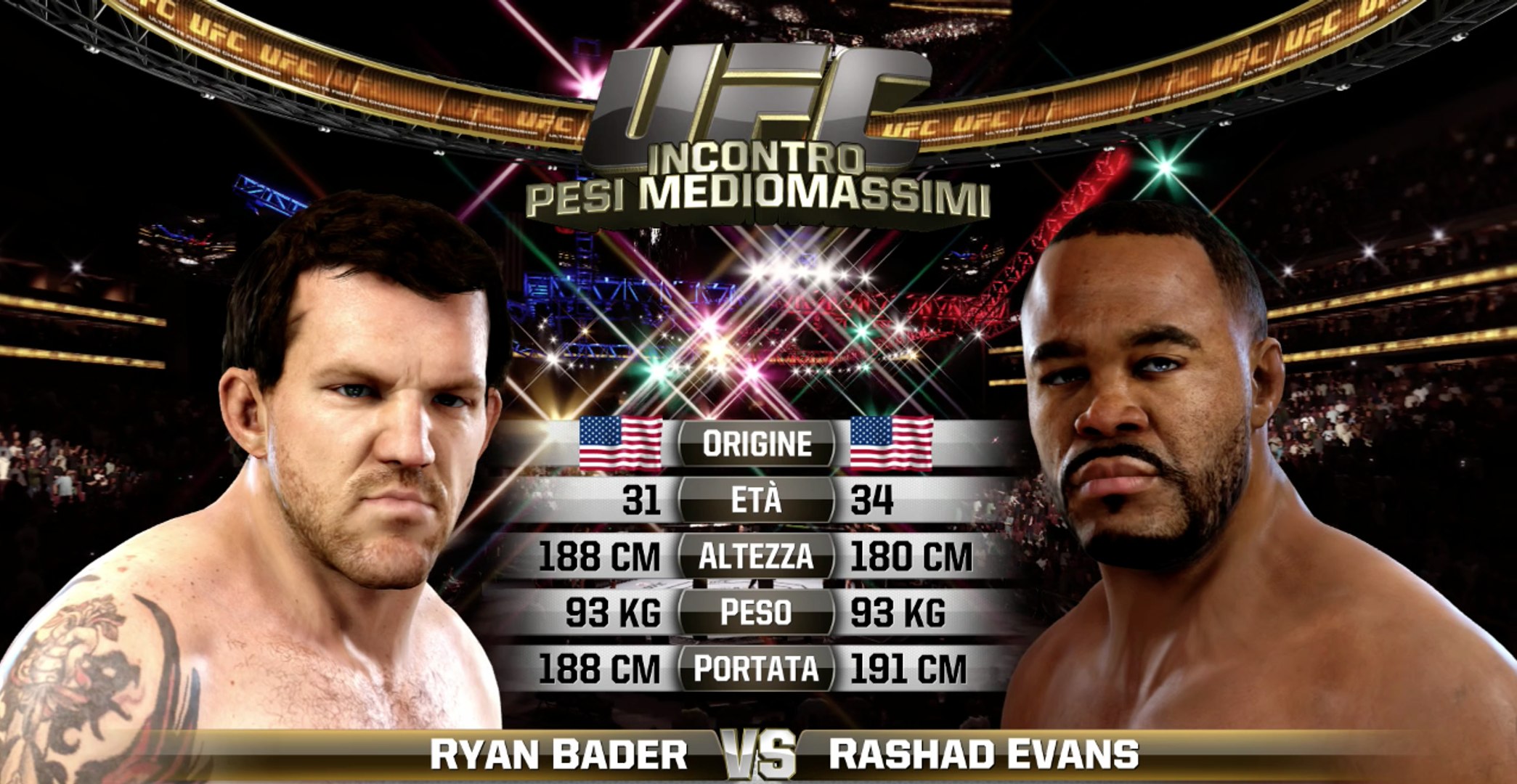 Carte à Collectionner Topps UFC 2011 – Rampage Jackson Vs Rashad Evans