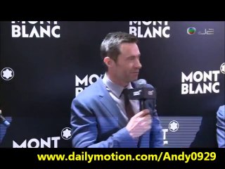 Hugh Jackman Attended A Promote Event.
