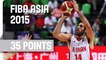 Mohammadsamad Nik's 35 points (8 threes) v Japan - 2015 FIBA Asia Championship