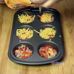 Muffin Tin Omelets