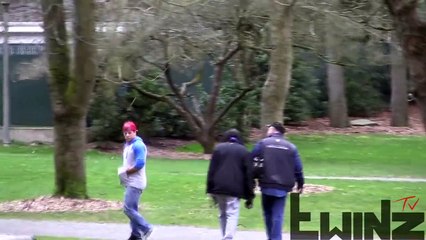 Farting on people prank!!