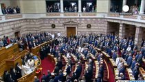 برگزاری مراسم سوگند نمایندگان جدید پارلمان یونان