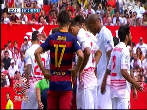 العارضة تحرم نيمار من الهدف الاول لبرشلونة