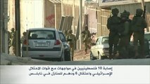 إصابات واعتقالات لفلسطينيين بمواجهات مع الاحتلال بنابلس