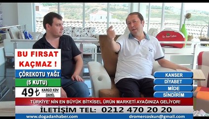 DR ÖMER COŞKUN ÇÖREKOTU YAĞI TANITIM
