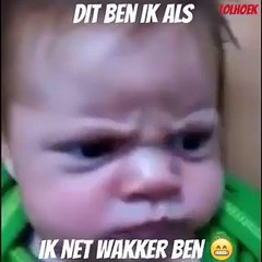 dit ben ik ,als ik net wakker ben