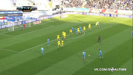 Goal Dziuba | Zenit 2- 0  Rostov  | 10/3/2015