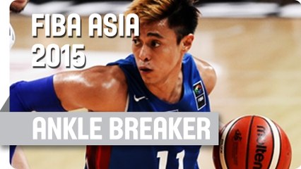 Terrence Romeo's killer crossover and finish - 2015 FIBA Asia Championship